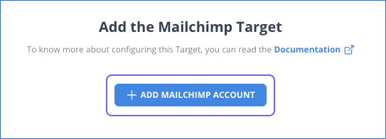 Adding Mailchimp Account | Hevo Data